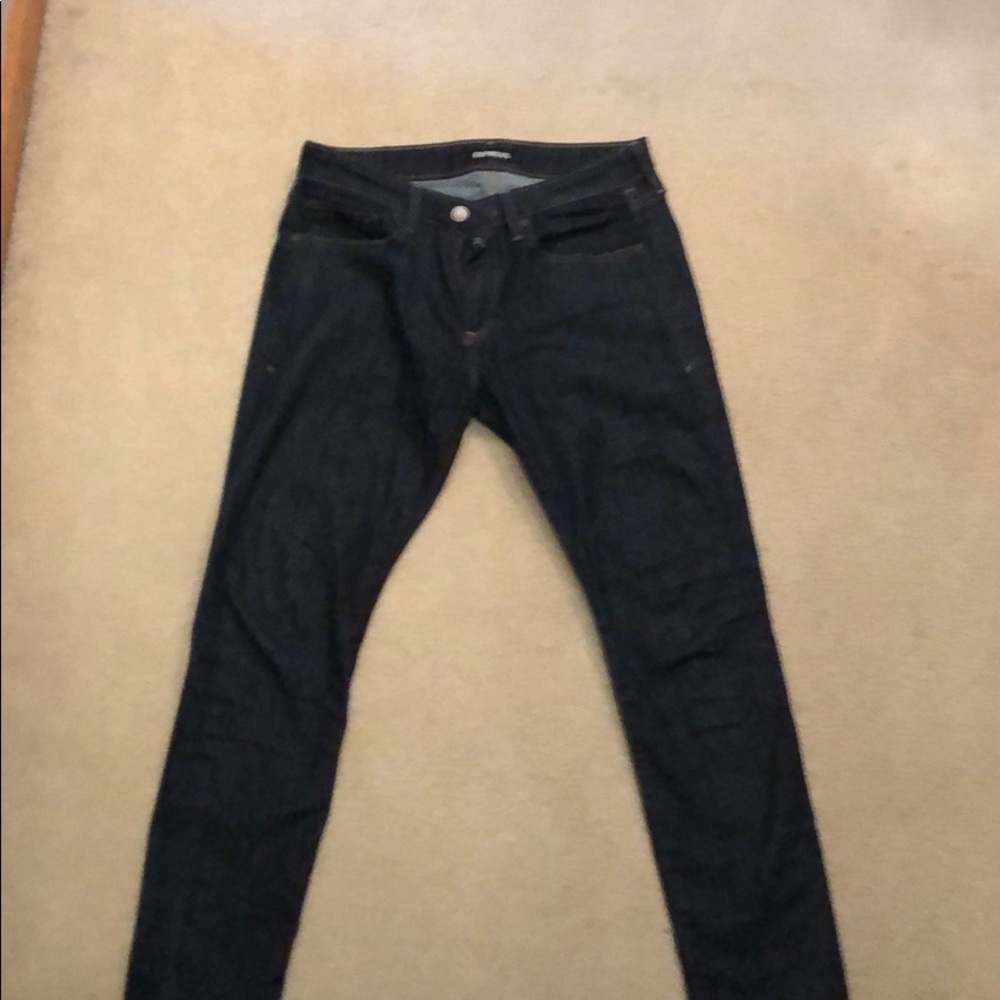 Dark blue jeans - Picture 1 of 2